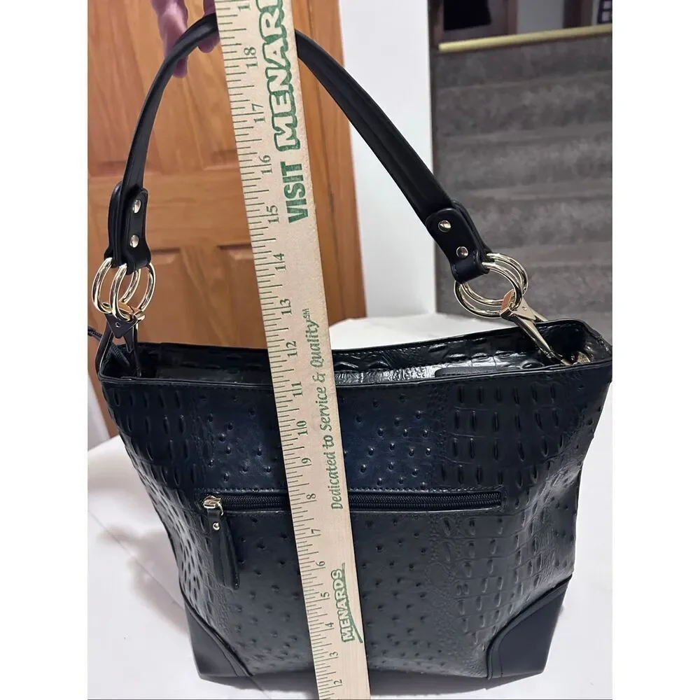 MKF Collection Wandy Vegan Leather Navy Womens Hobo & Clutch Wallet Set by Mia K - Picture 11 of 16